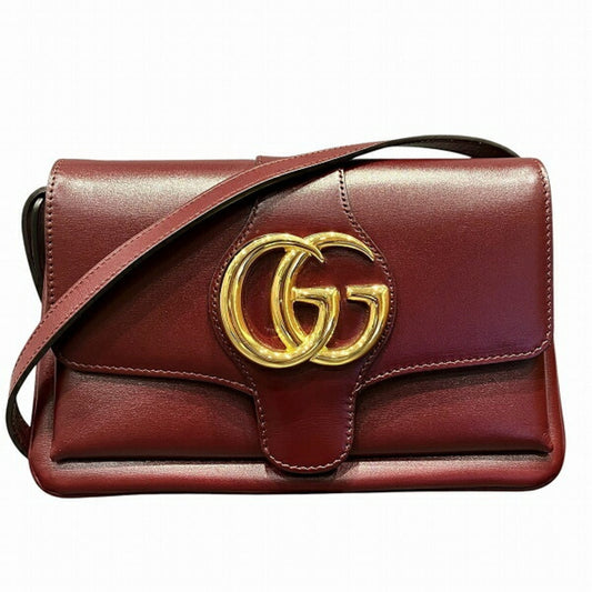 Gucci Bordeaux Leather Shoulder Bag