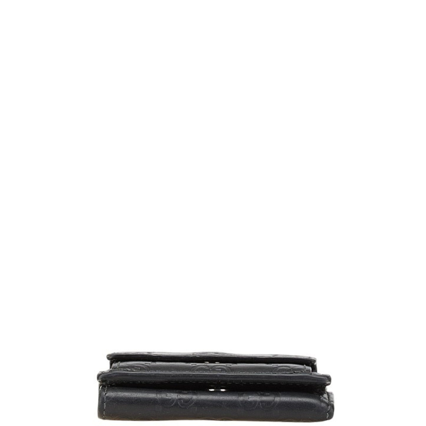 Gucci Black Pvc Leather Wallet (Bi-Fold)