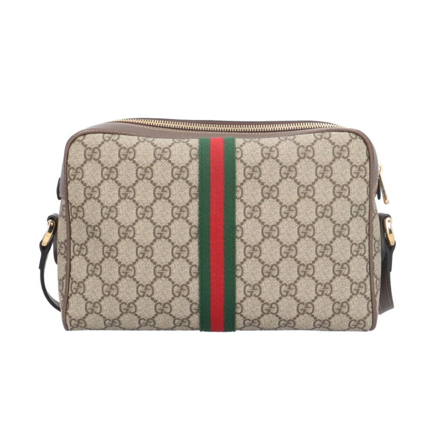 Gucci Beige Brown Gg Supreme Shoulder Bag