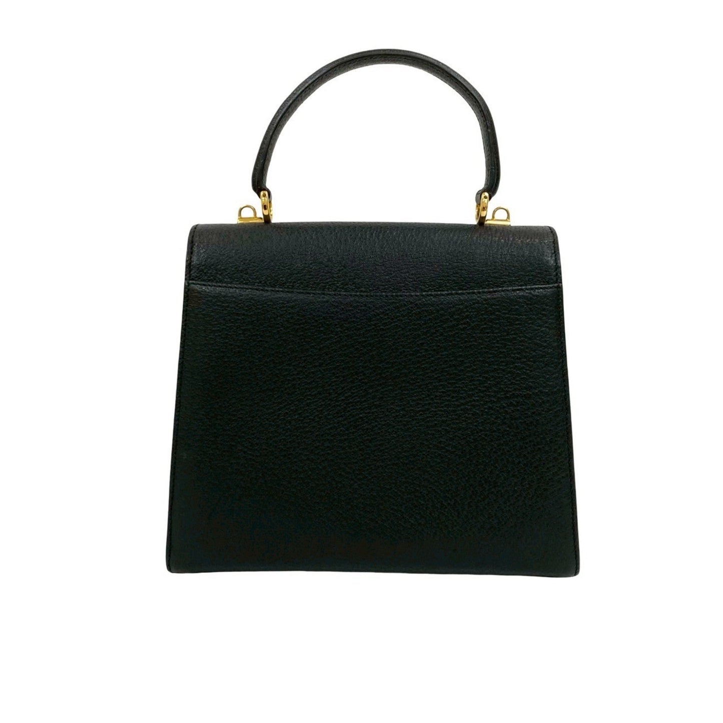 Gucci Black Leather Handbag Shoulder Bag