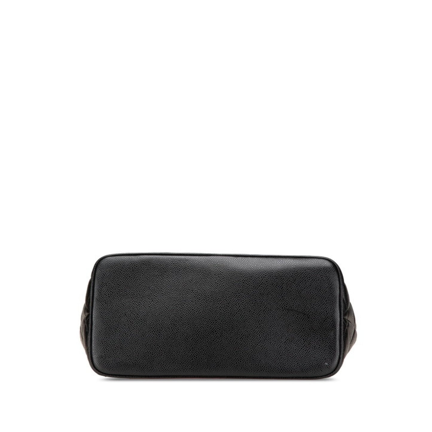Chanel Black Grained Calfskin Tote Bag