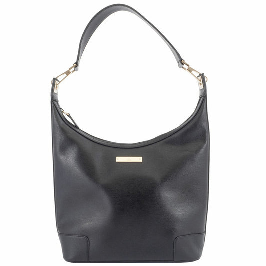 Gucci Black Leather Tote Bag