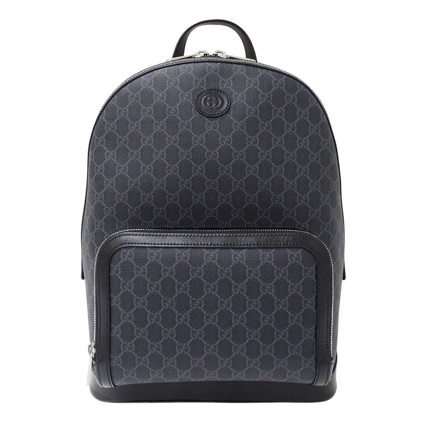 Gucci Black Gg Supreme Backpack