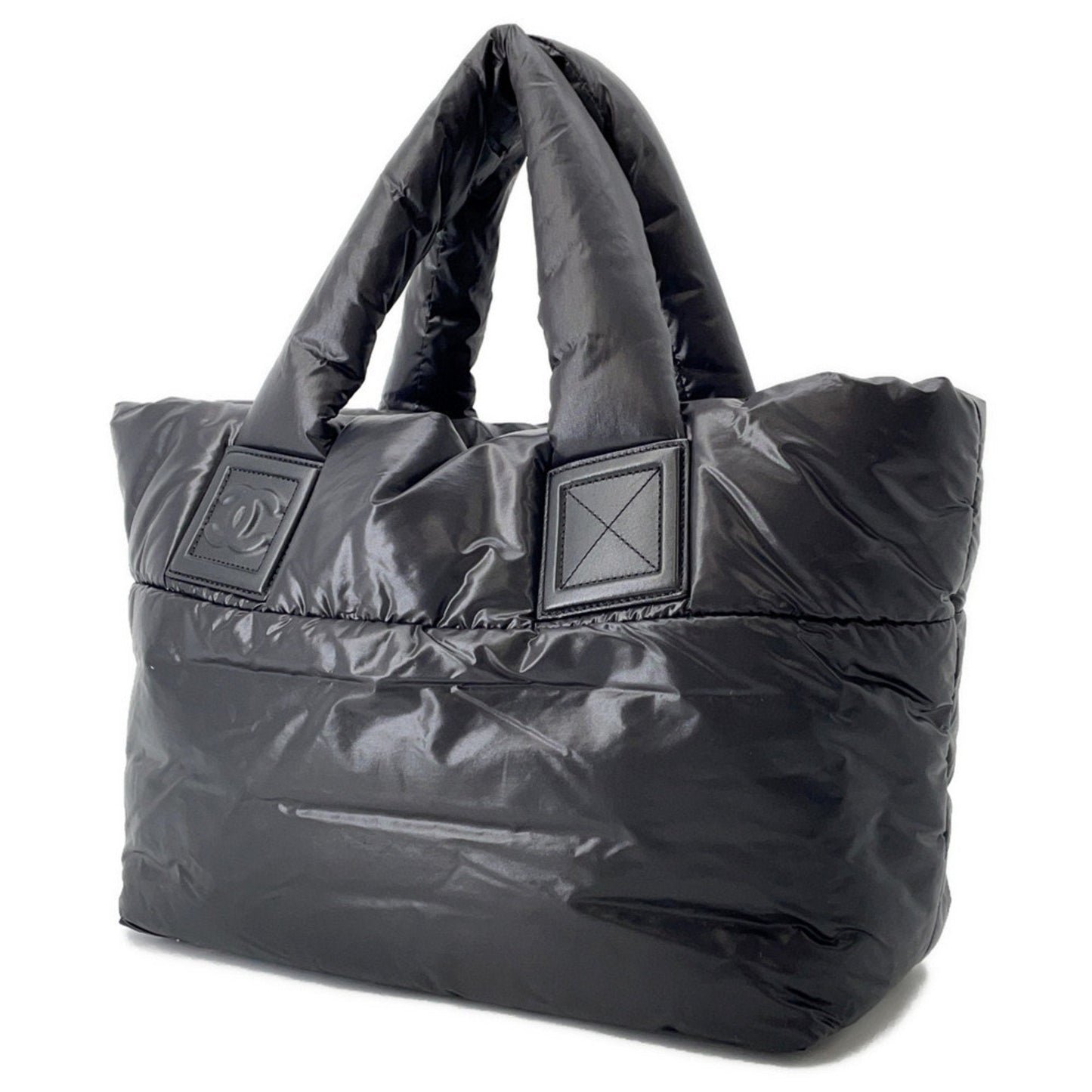Chanel Black Nylon Tote Bag