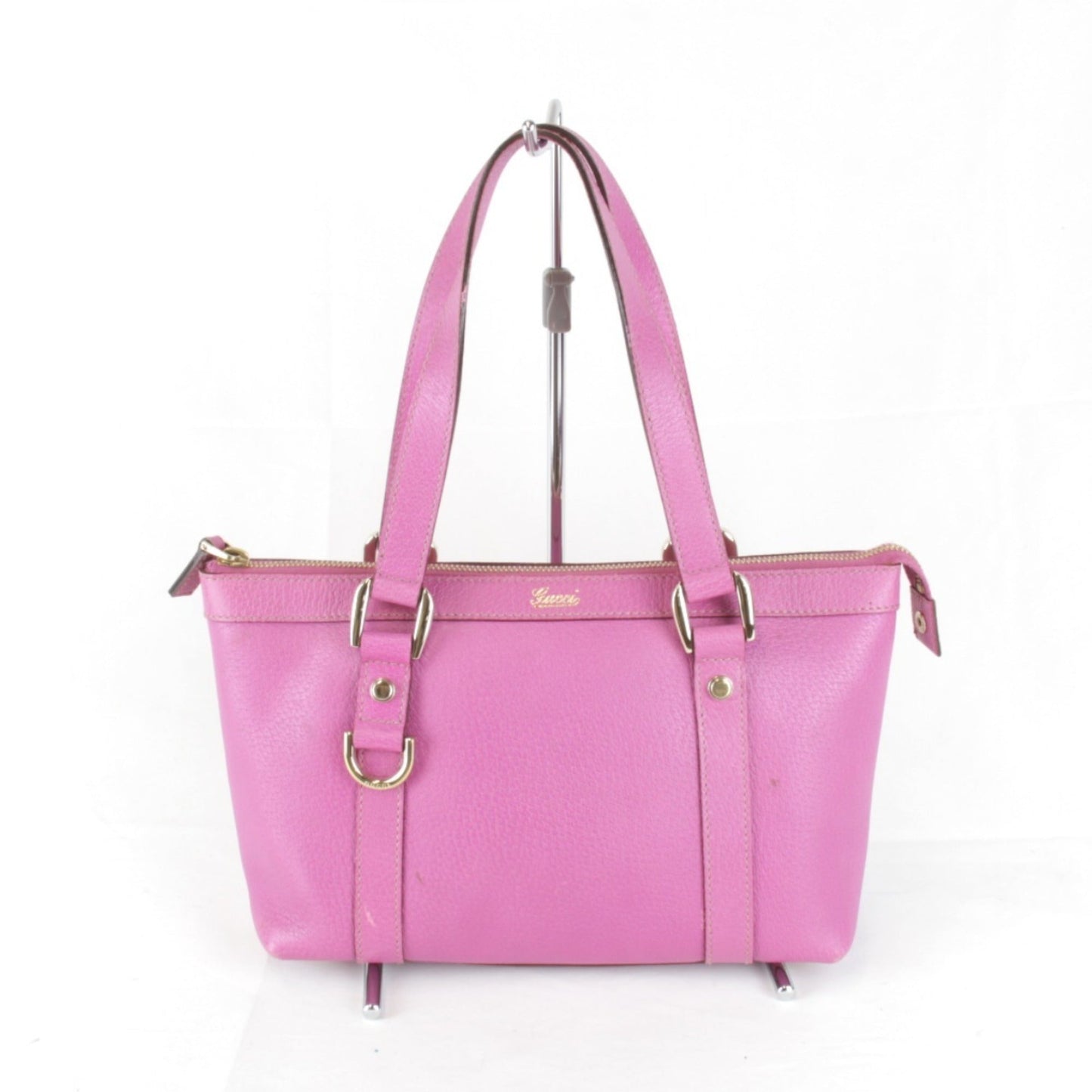 Gucci Pink Leather Handbag