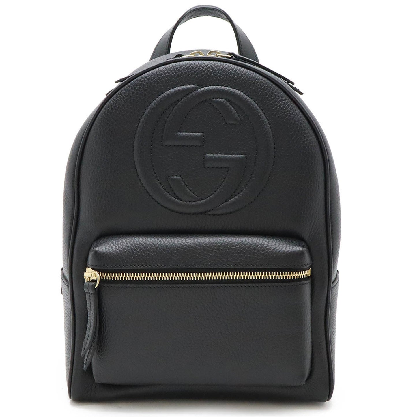 Gucci Soho Black Leather Backpack