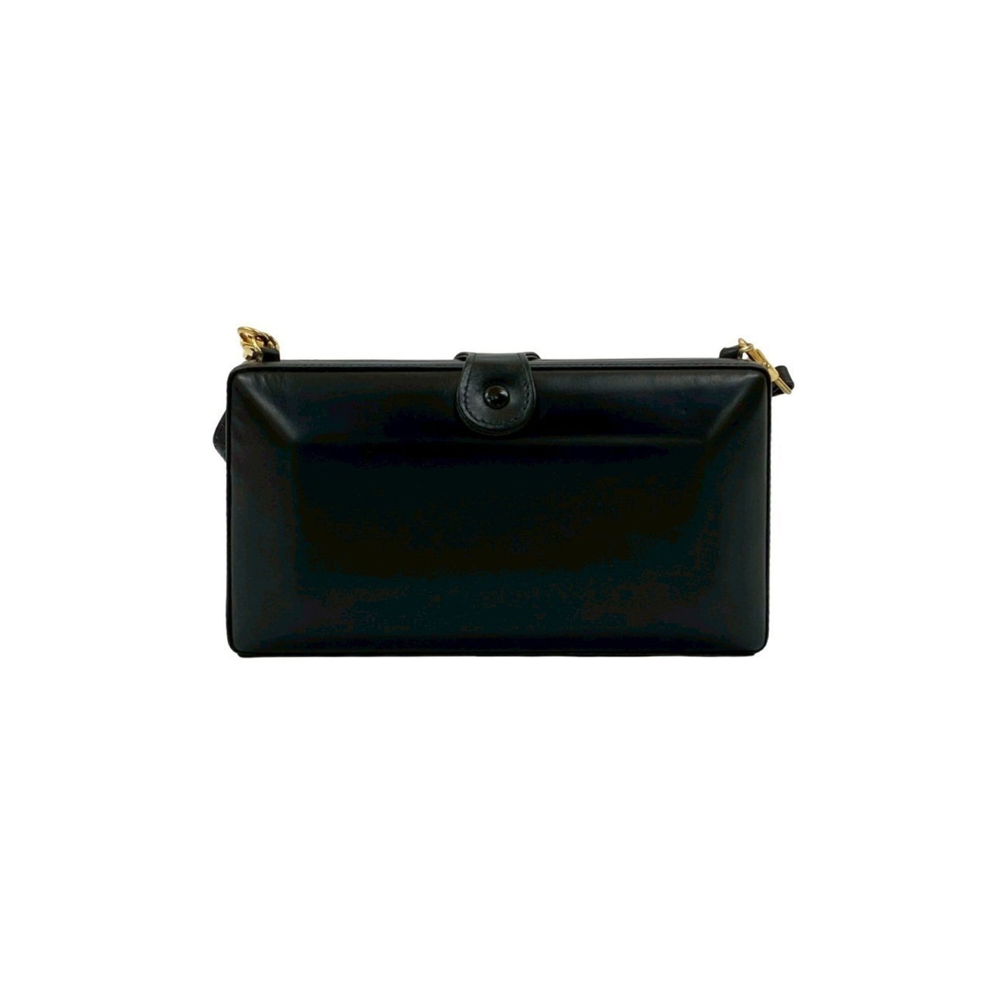 Gucci Black Leather Pochette Shoulder Bag