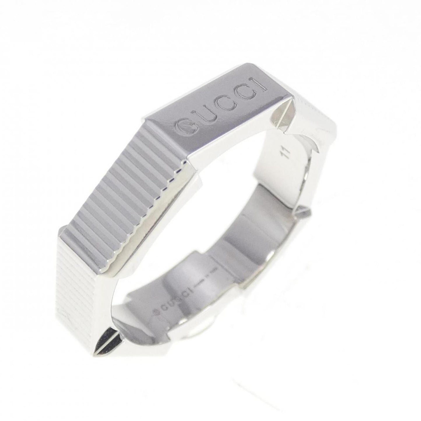 Gucci White Gold White Gold (18K) Band Ring