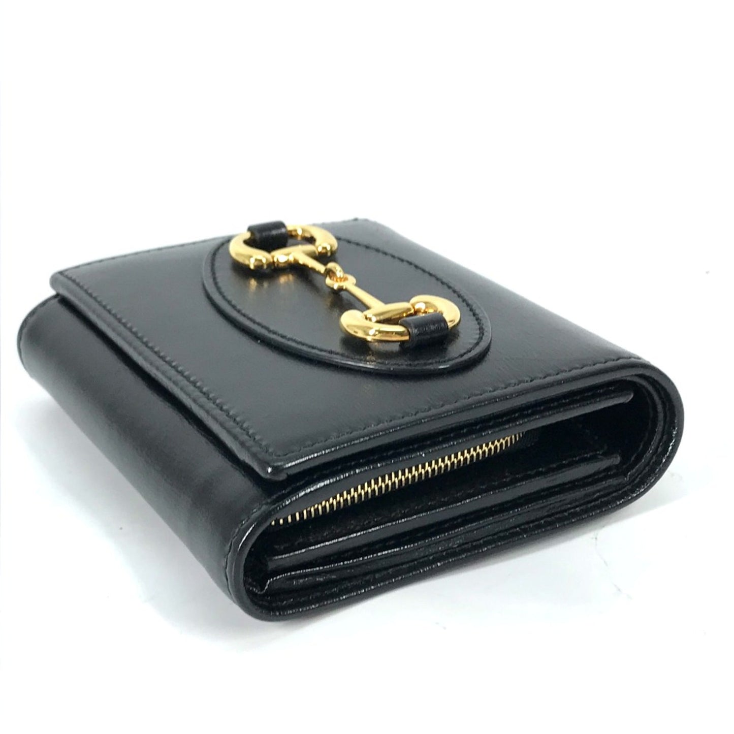 Gucci Black Leather Wallet (Bi-Fold)