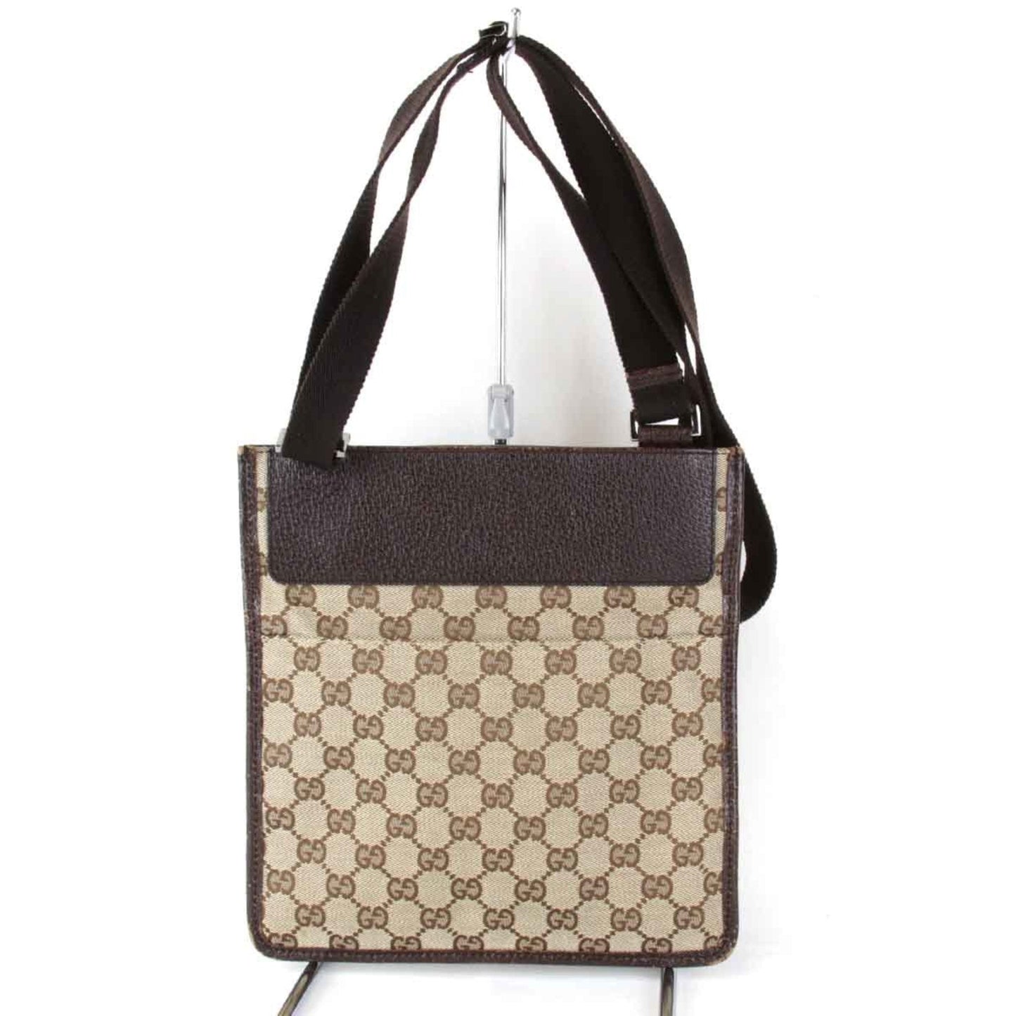 Gucci Gg Canvas Brown Gg Canvas Shoulder Bag