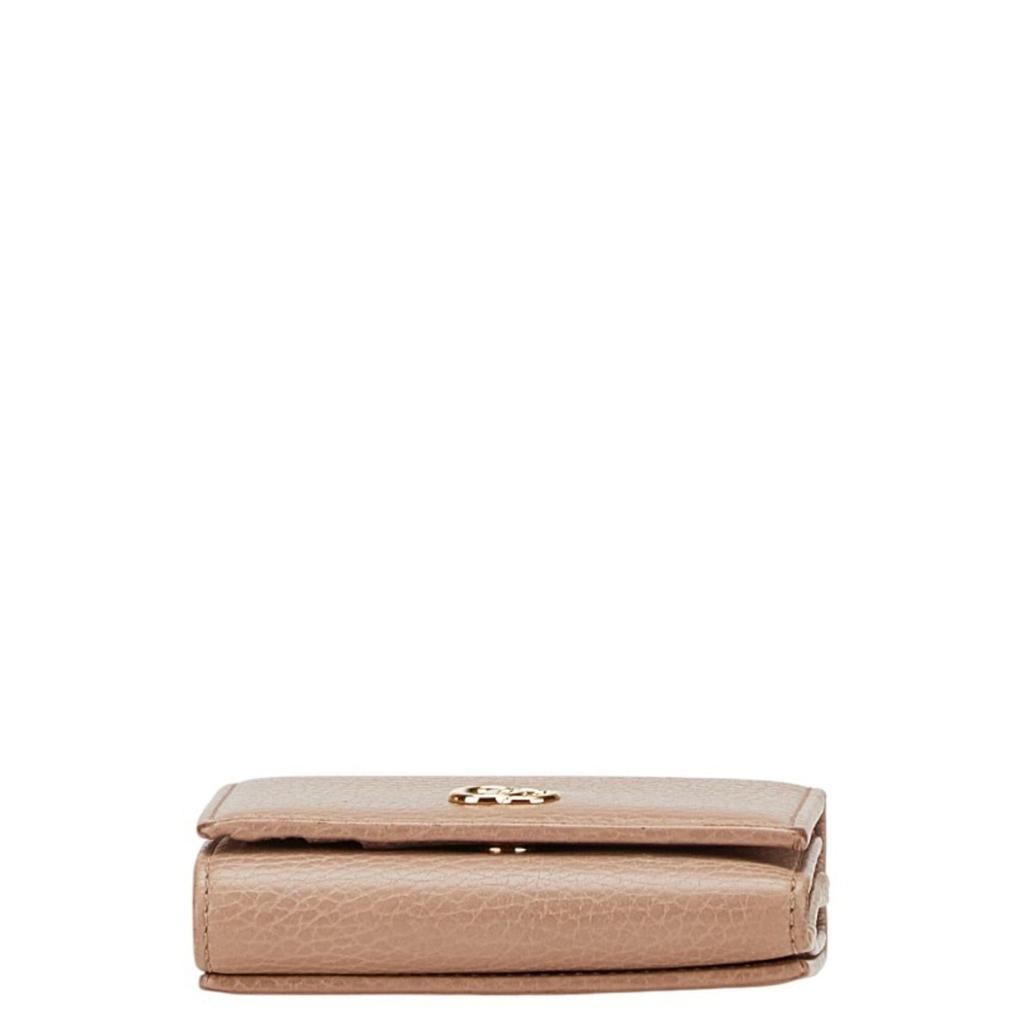 Gucci Beige Leather Wallet (Tri-Fold)