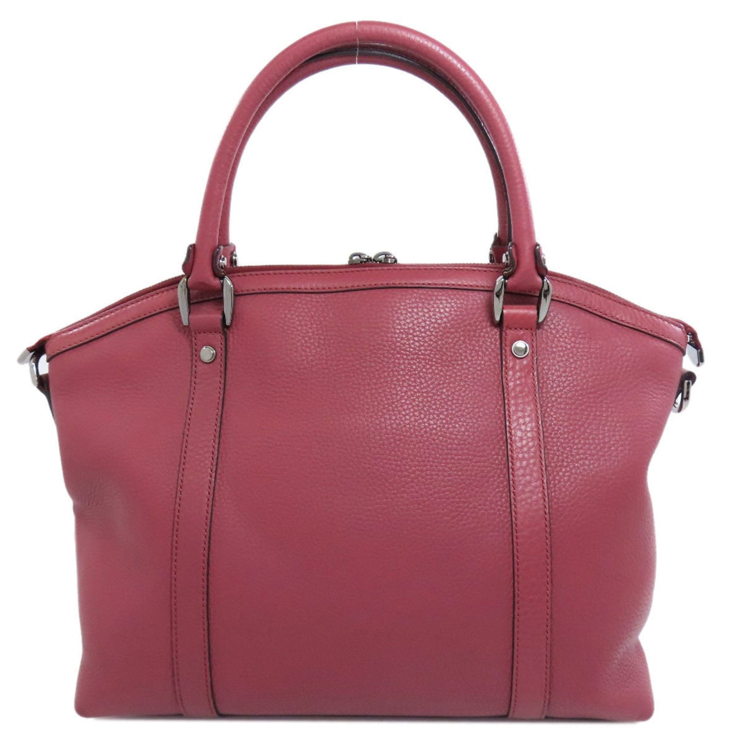 Gucci Pink Leather Tote Bag