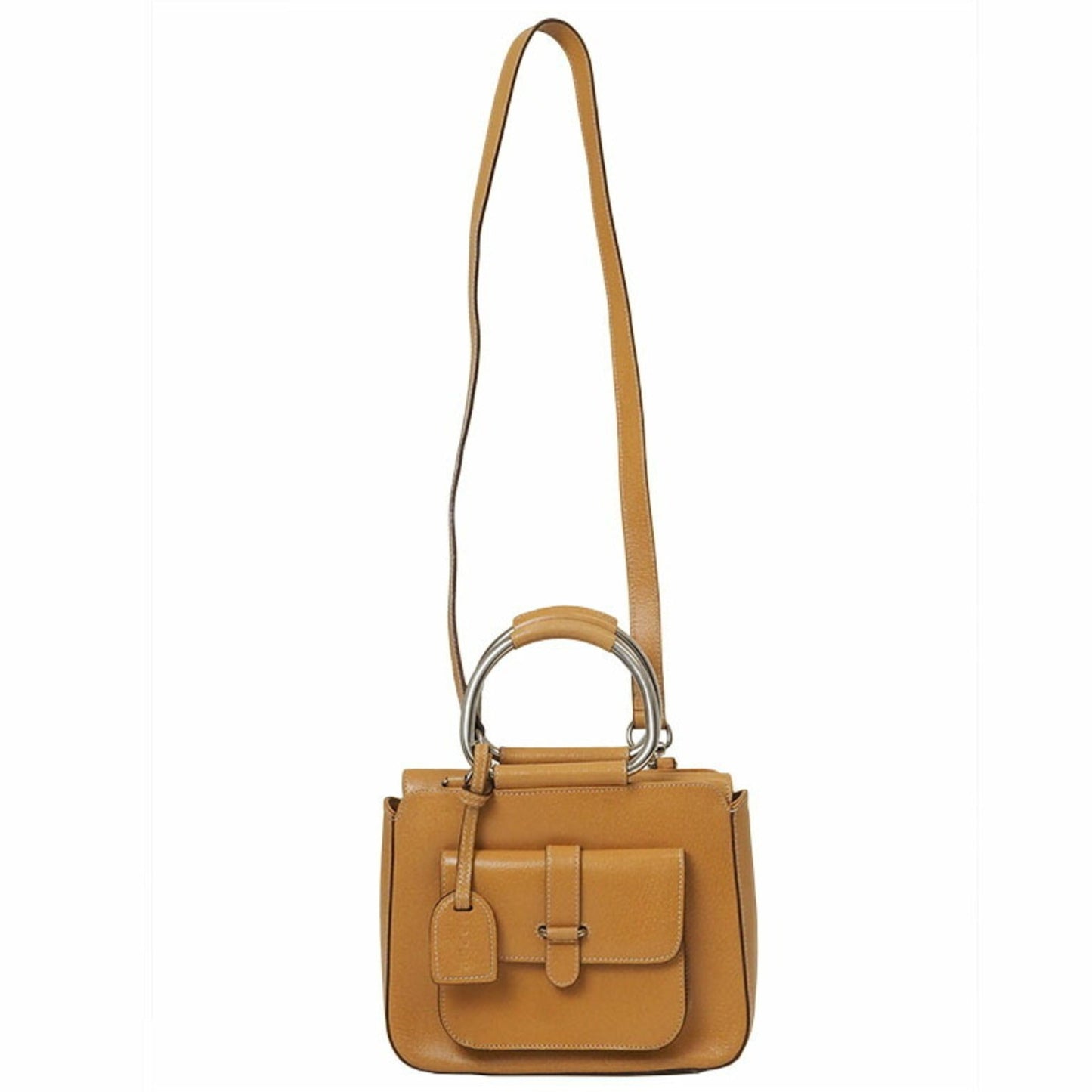 Gucci Camel Leather Handbag