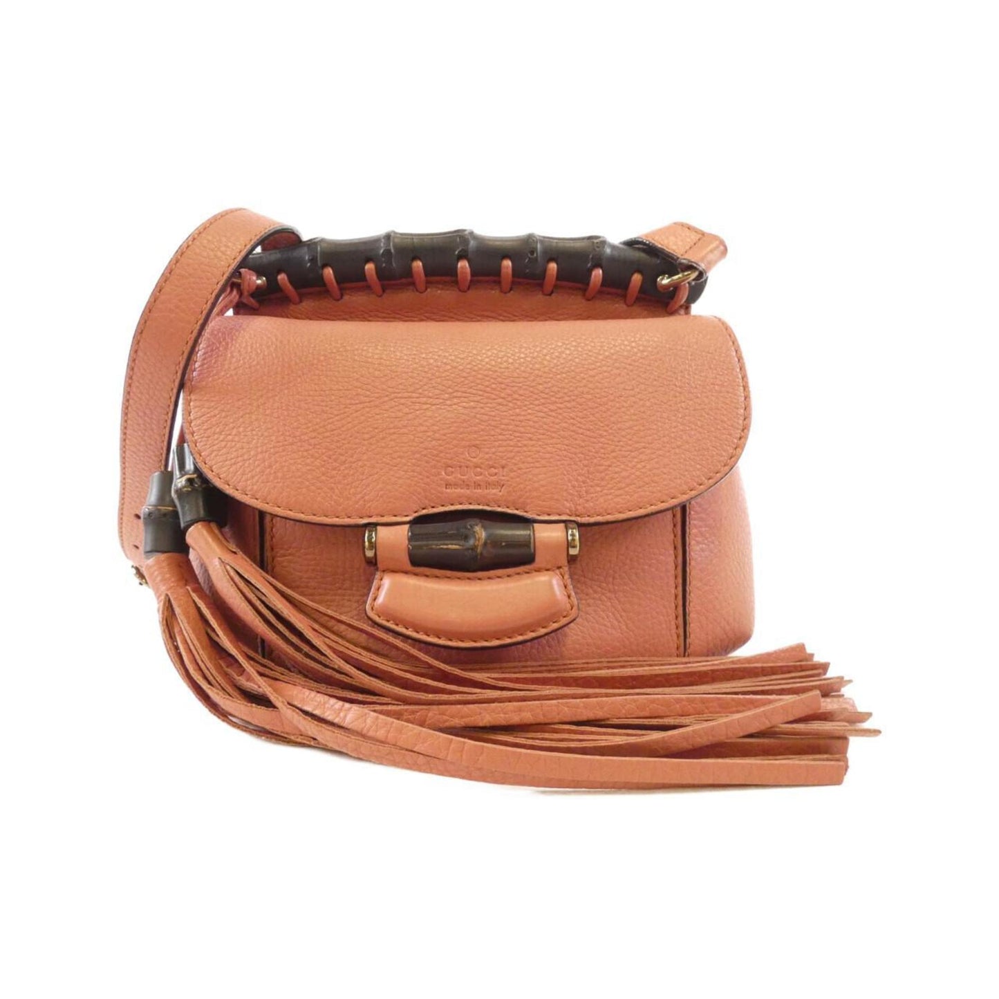 Gucci Pink Leather Shoulder Bag