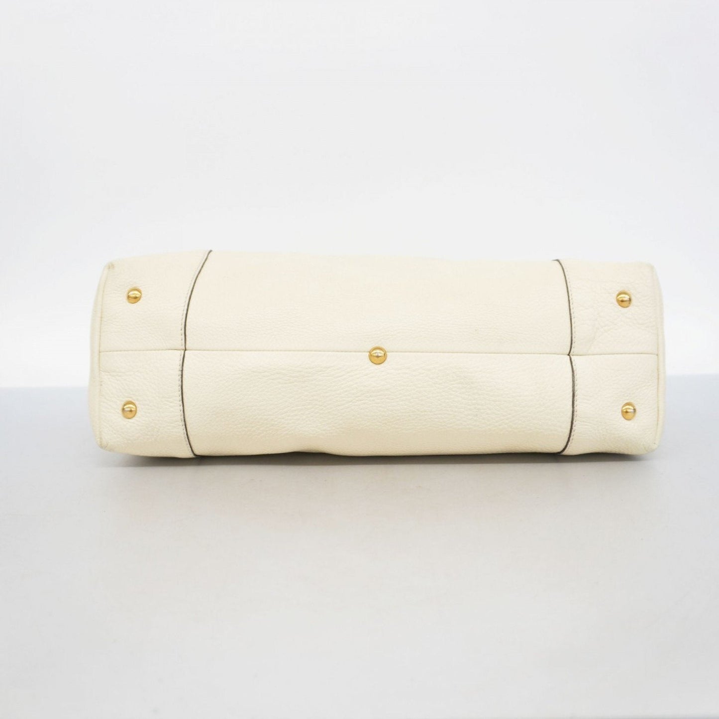 Gucci Ivory Leather Tote Bag