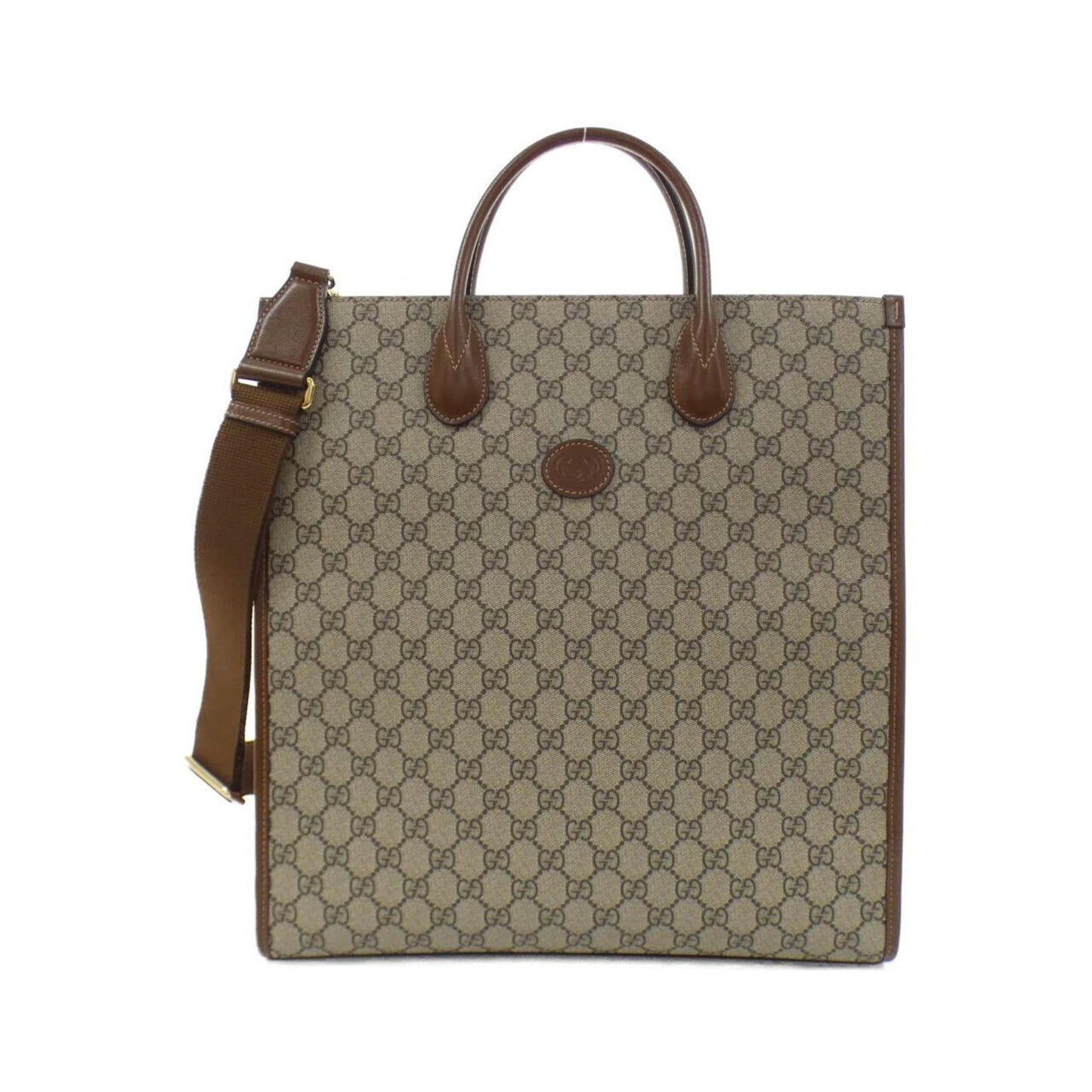 Gucci Beige Brown Gg Supreme Handbag
