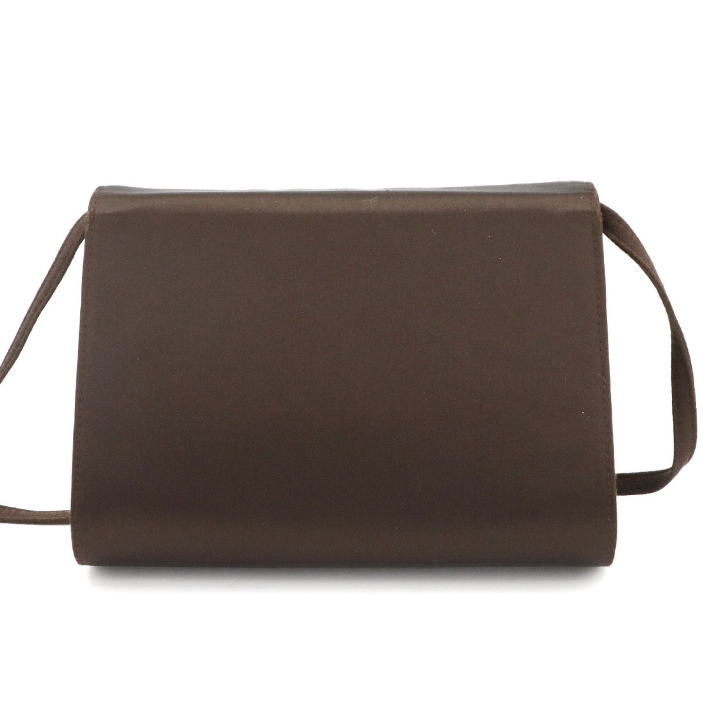 Gucci Brown Satin Shoulder Bag