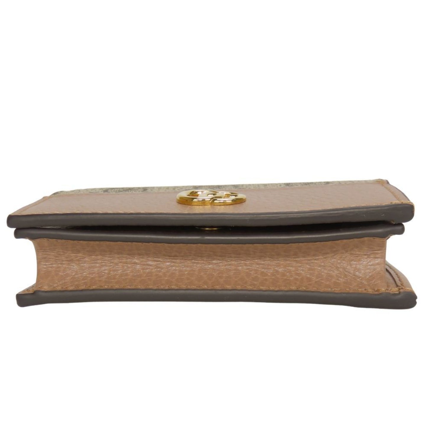 Gucci Beige Dusty Pink Gg Supreme Leather Wallet (Bi-Fold)