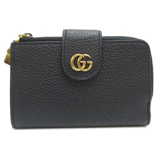 Gucci Black Leather Wallet (Bi-Fold)