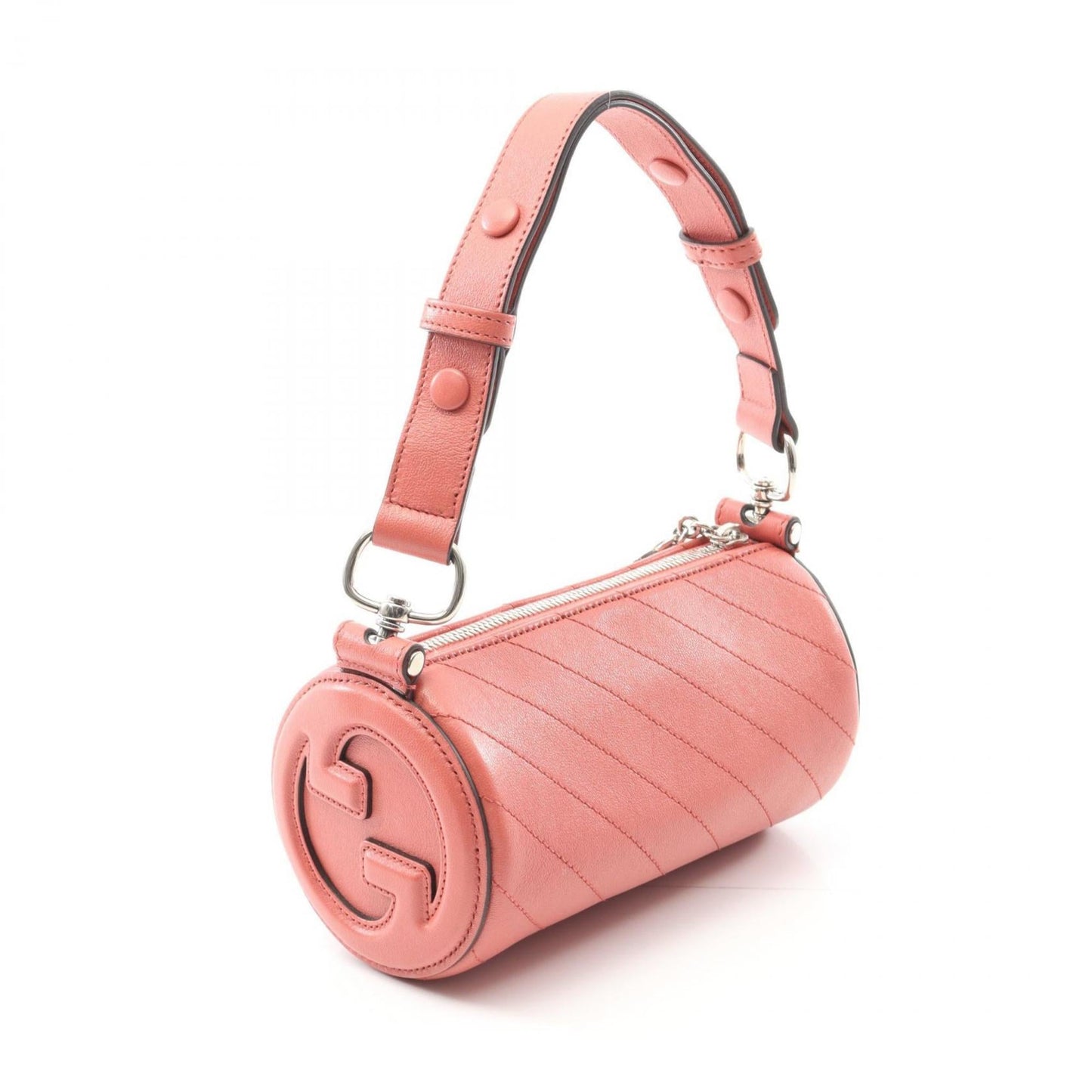 Gucci Pink Leather Shoulder Bag