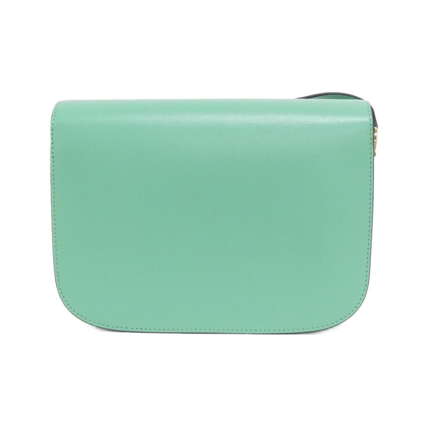 Gucci Horsebit Green Leather Shoulder Bag