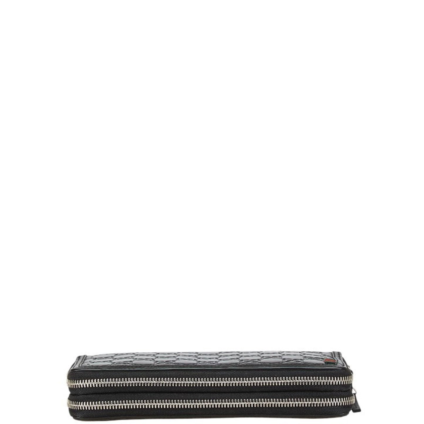 Gucci Black Leather Long Wallet (Bi-Fold)