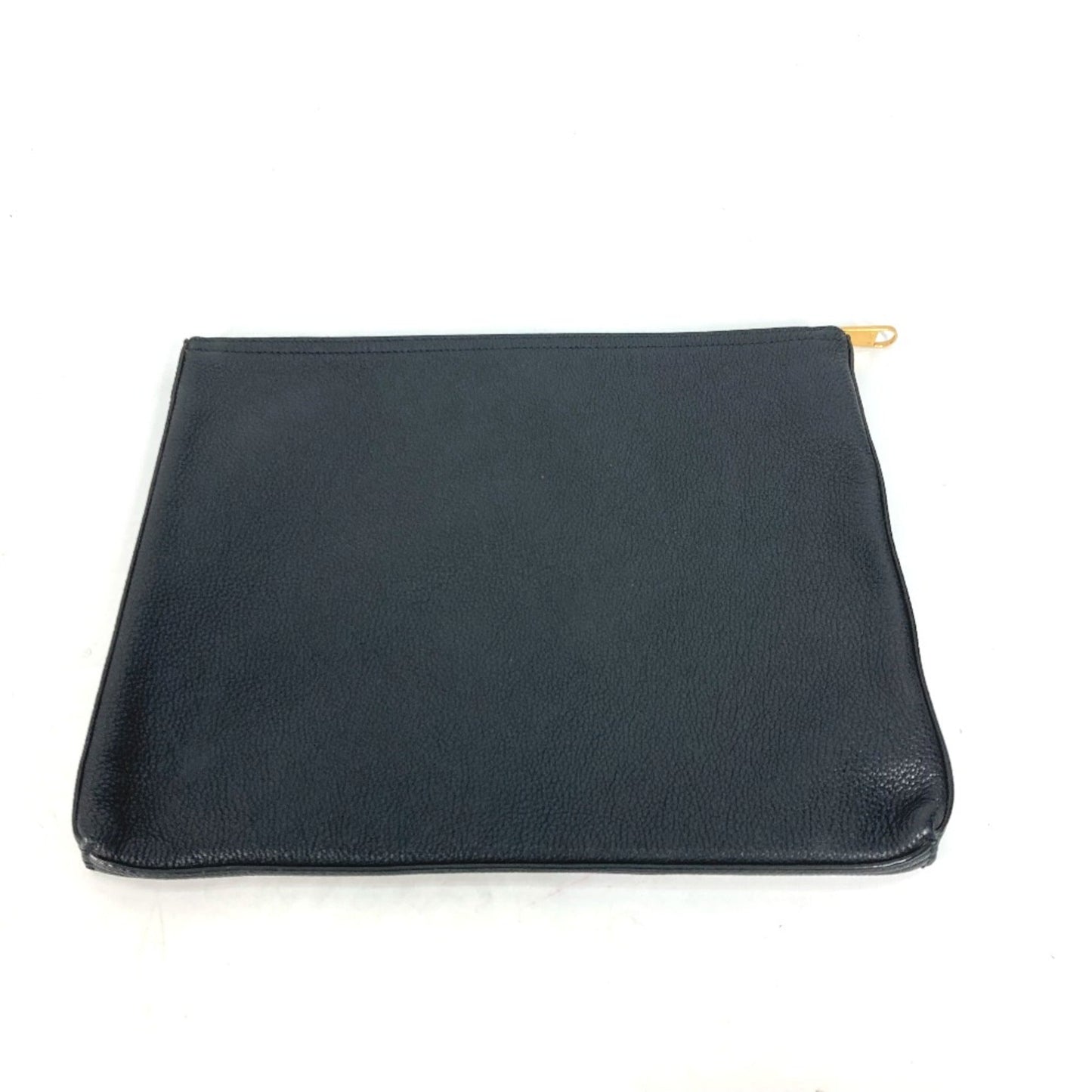 Gucci Black Leather Clutch Bag