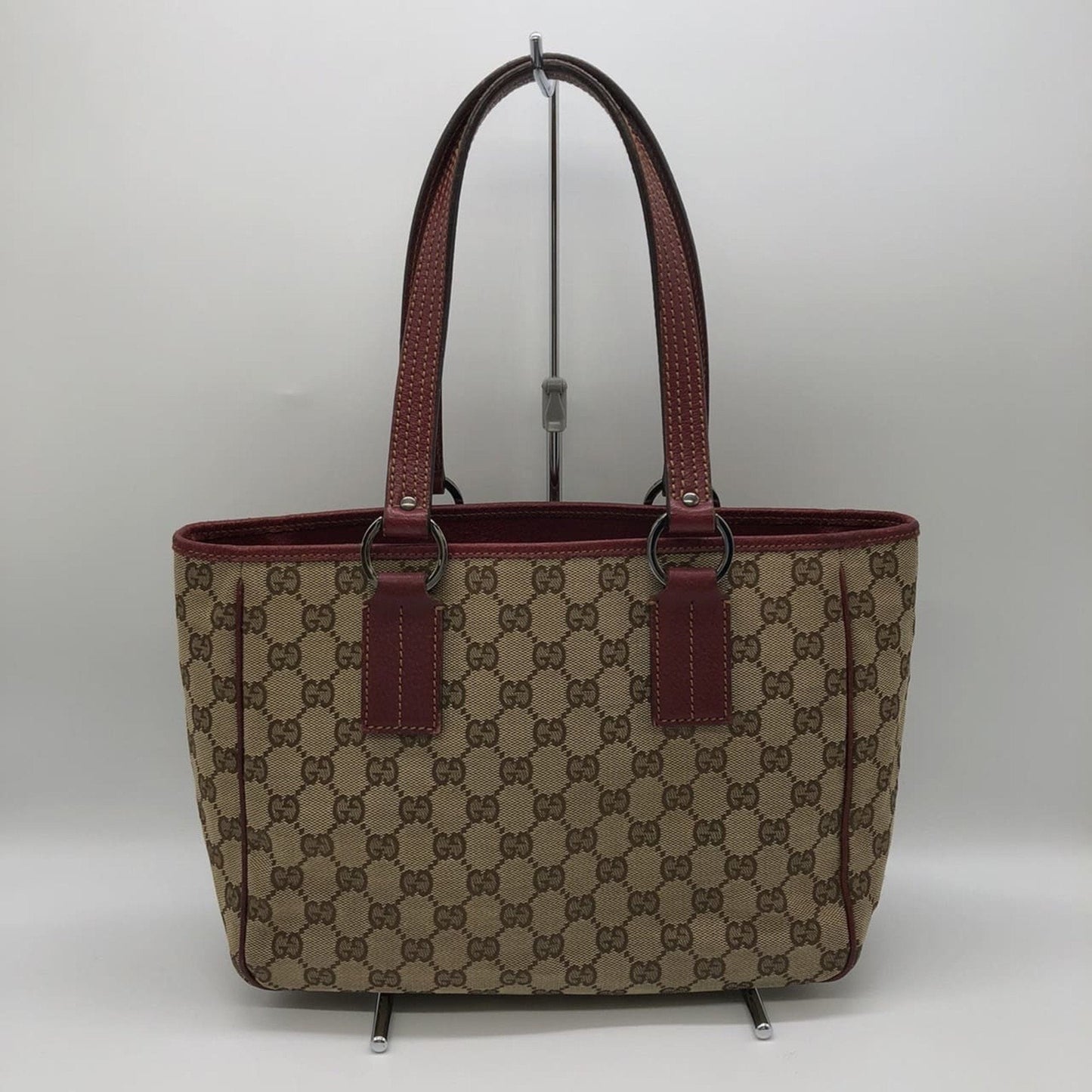 Gucci Gg Canvas Brown Gg Canvas Handbag Tote Bag