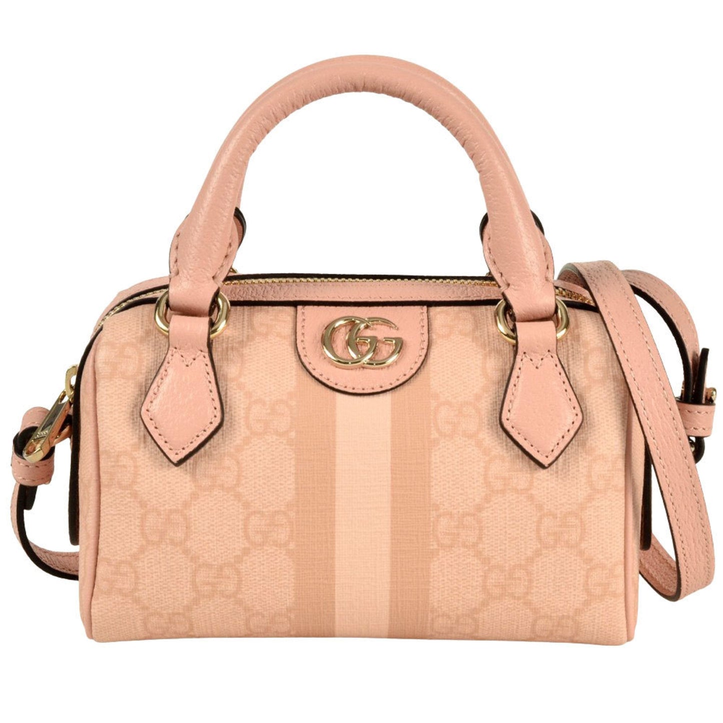 Gucci Ophidia Pink Gg Supreme Handbag Shoulder Bag