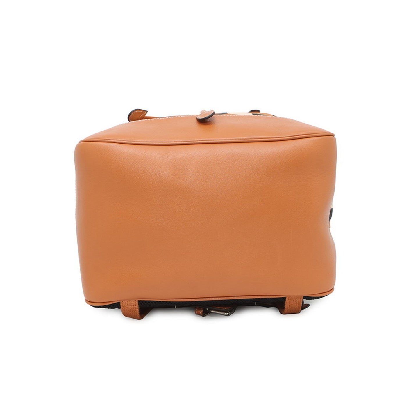 Gucci Brown Red Color Nylon Leather Backpack