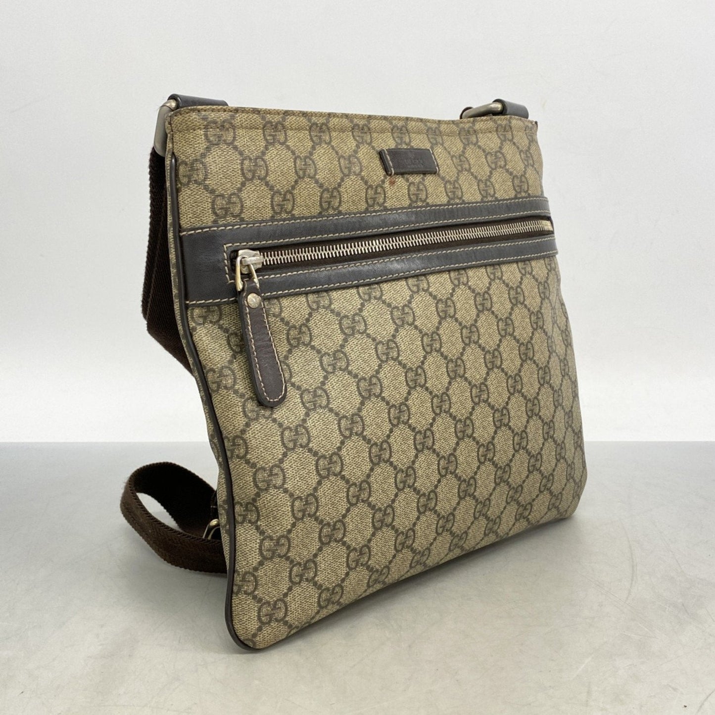 Gucci Brown Pvc Shoulder Bag