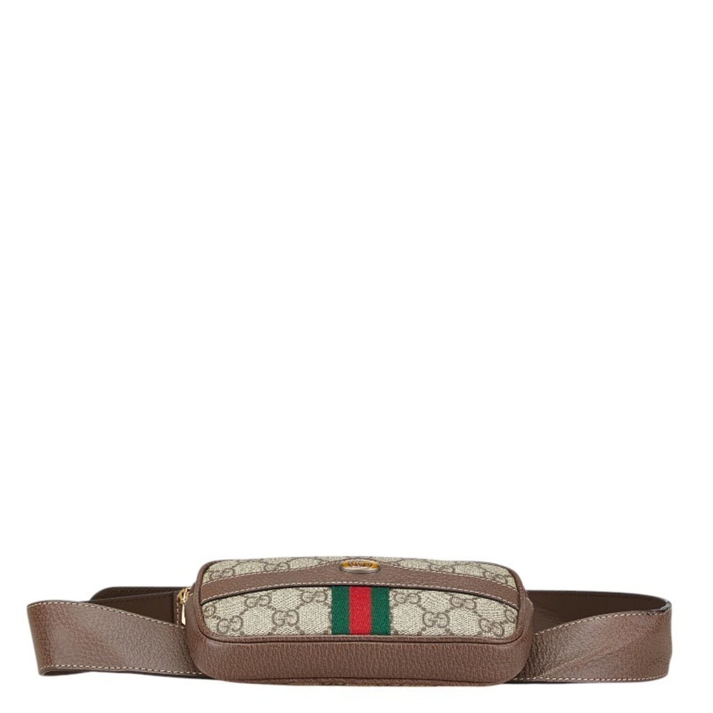 Gucci Beige Multi-Color Pvc Leather Sling Bag