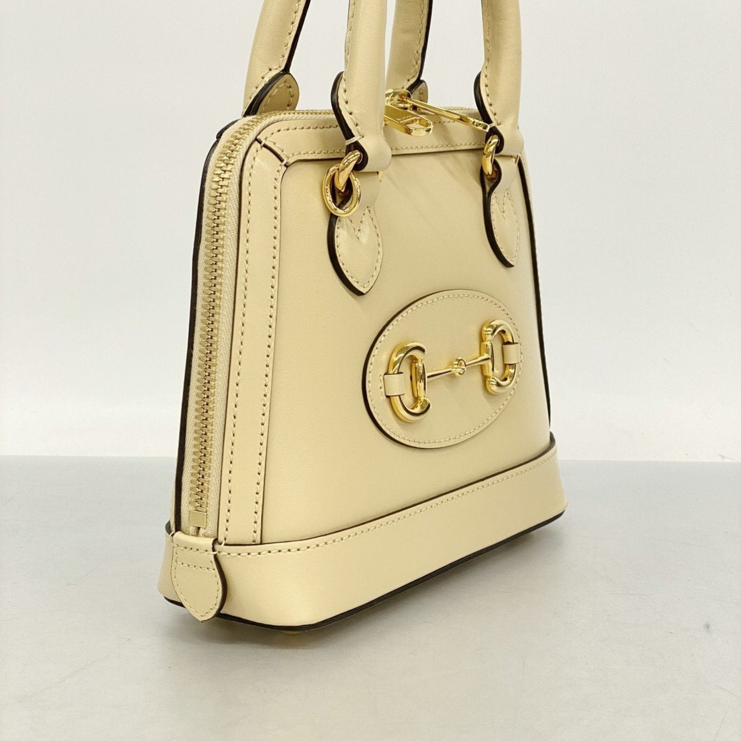 Gucci Beige Leather Handbag