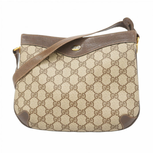 Gucci Brown Pvc Shoulder Bag