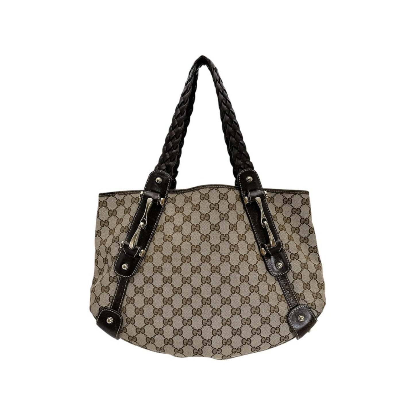 Gucci Gg Canvas Beige Gg Canvas Handbag Tote Bag
