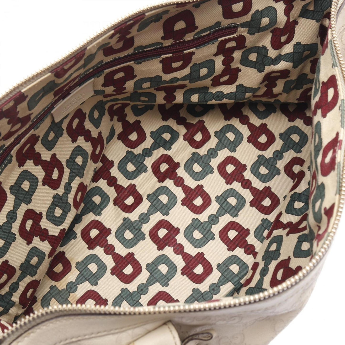 Gucci Beige Leather Tote Bag