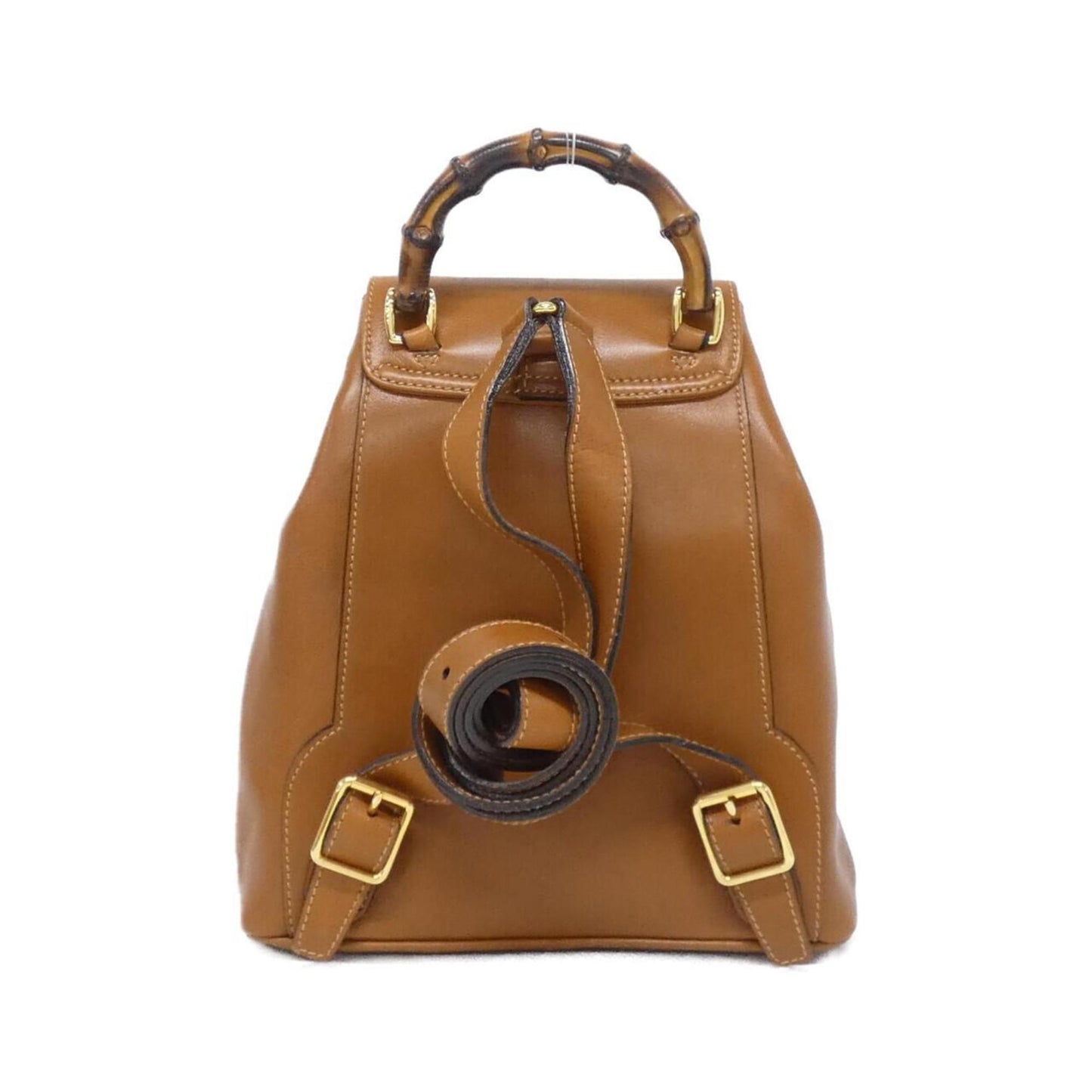 Gucci Light Brown Leather Backpack