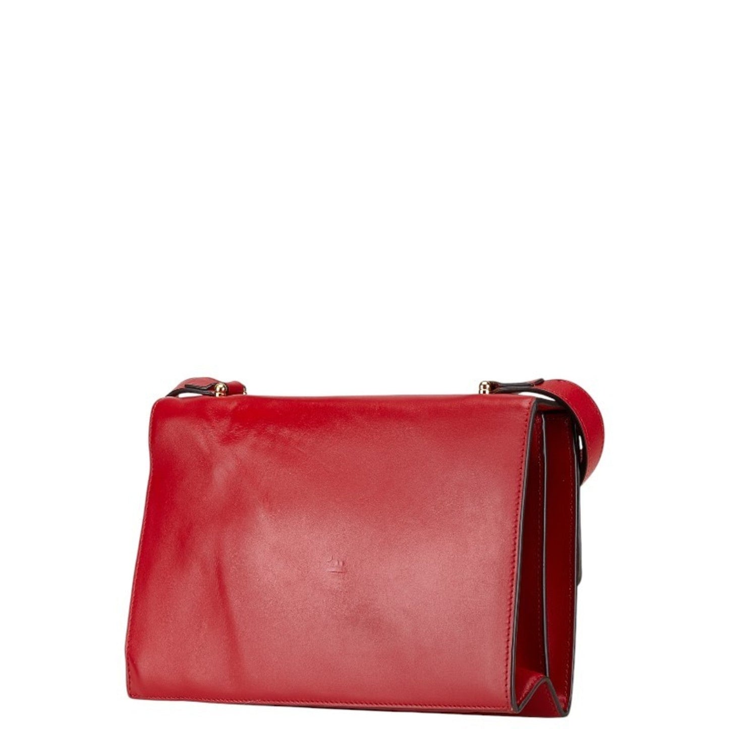 Gucci Red Color Leather Shoulder Bag