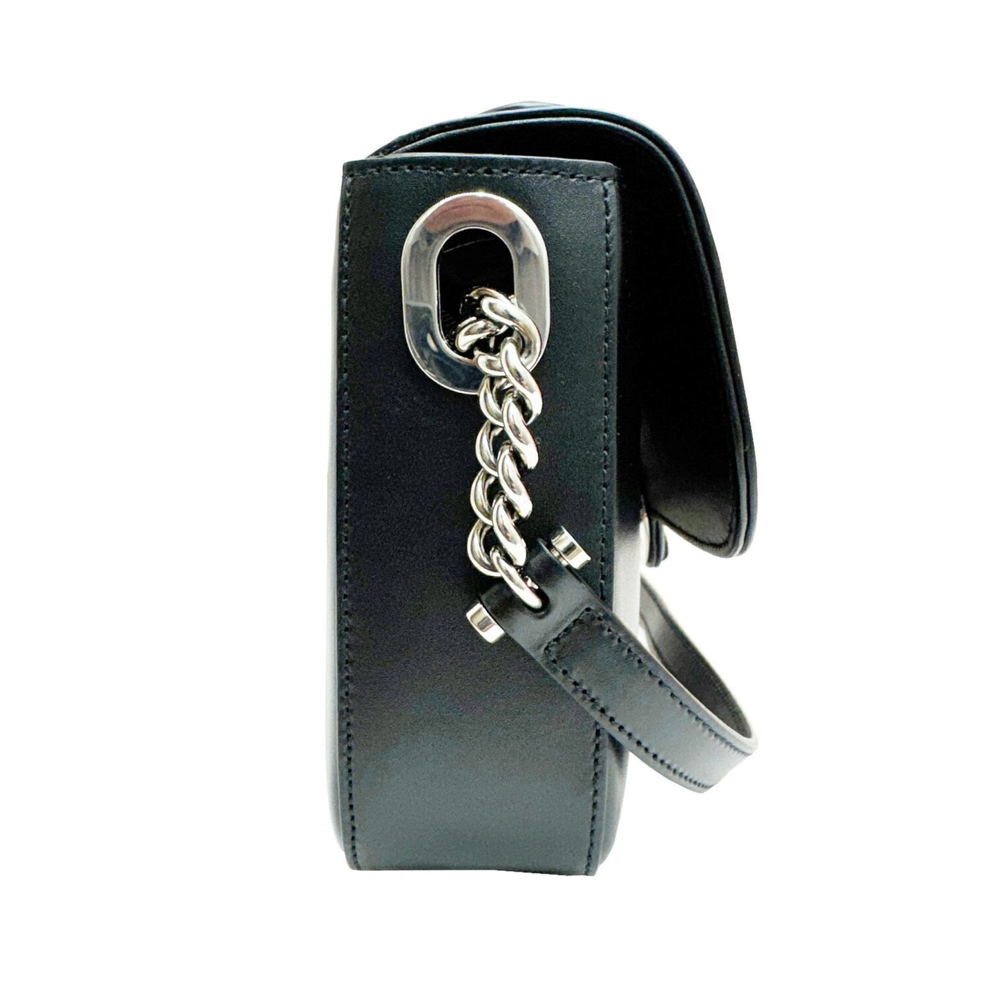 Gucci Black Leather Handbag Shoulder Bag