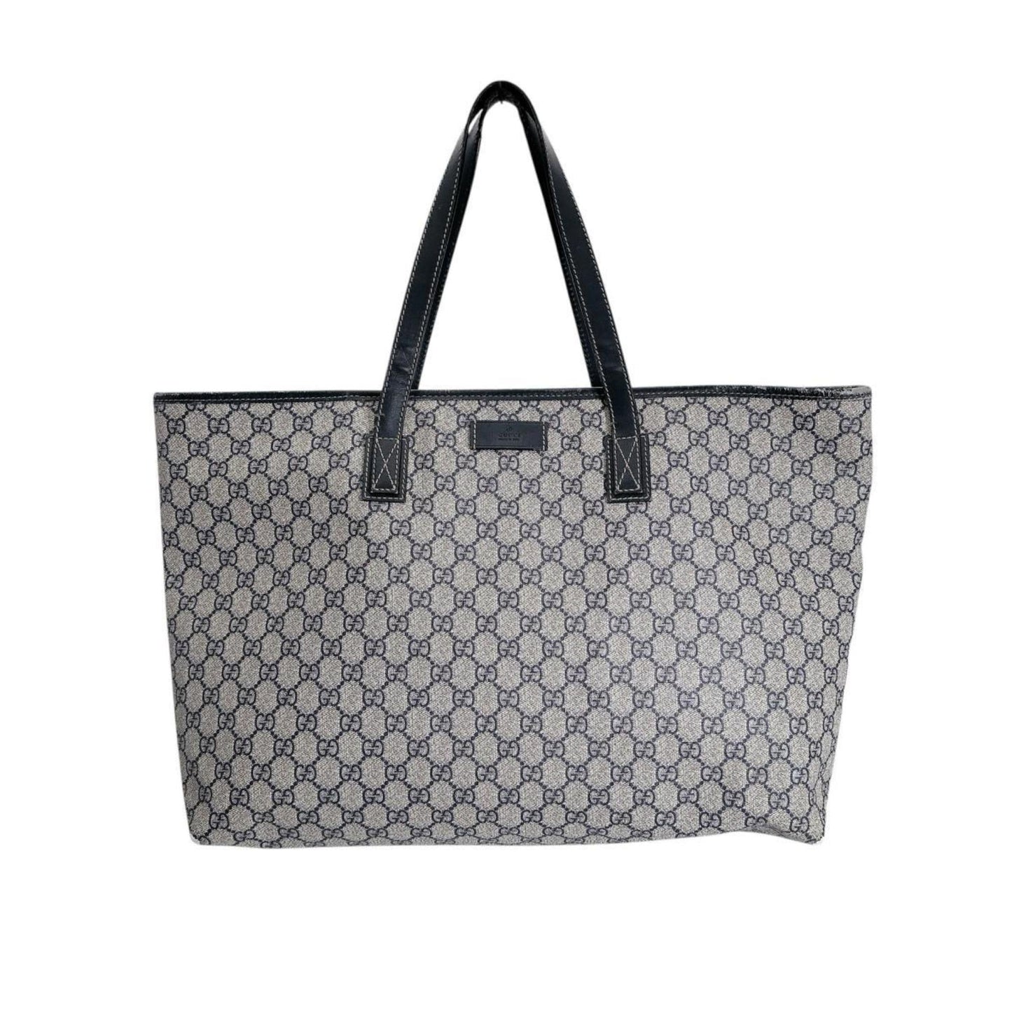 Gucci Gray Pvc Tote Bag