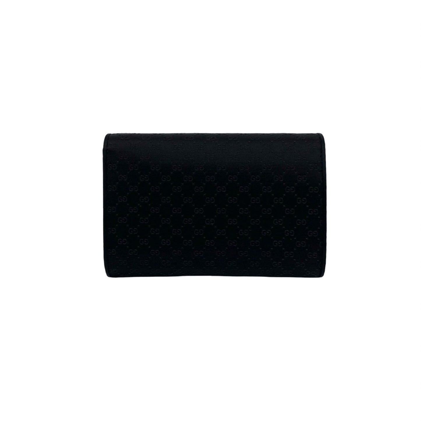 Gucci Black Satin Shoulder Bag