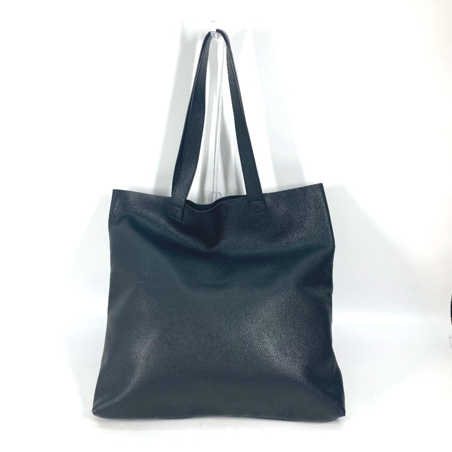 Gucci Black Leather Tote Bag