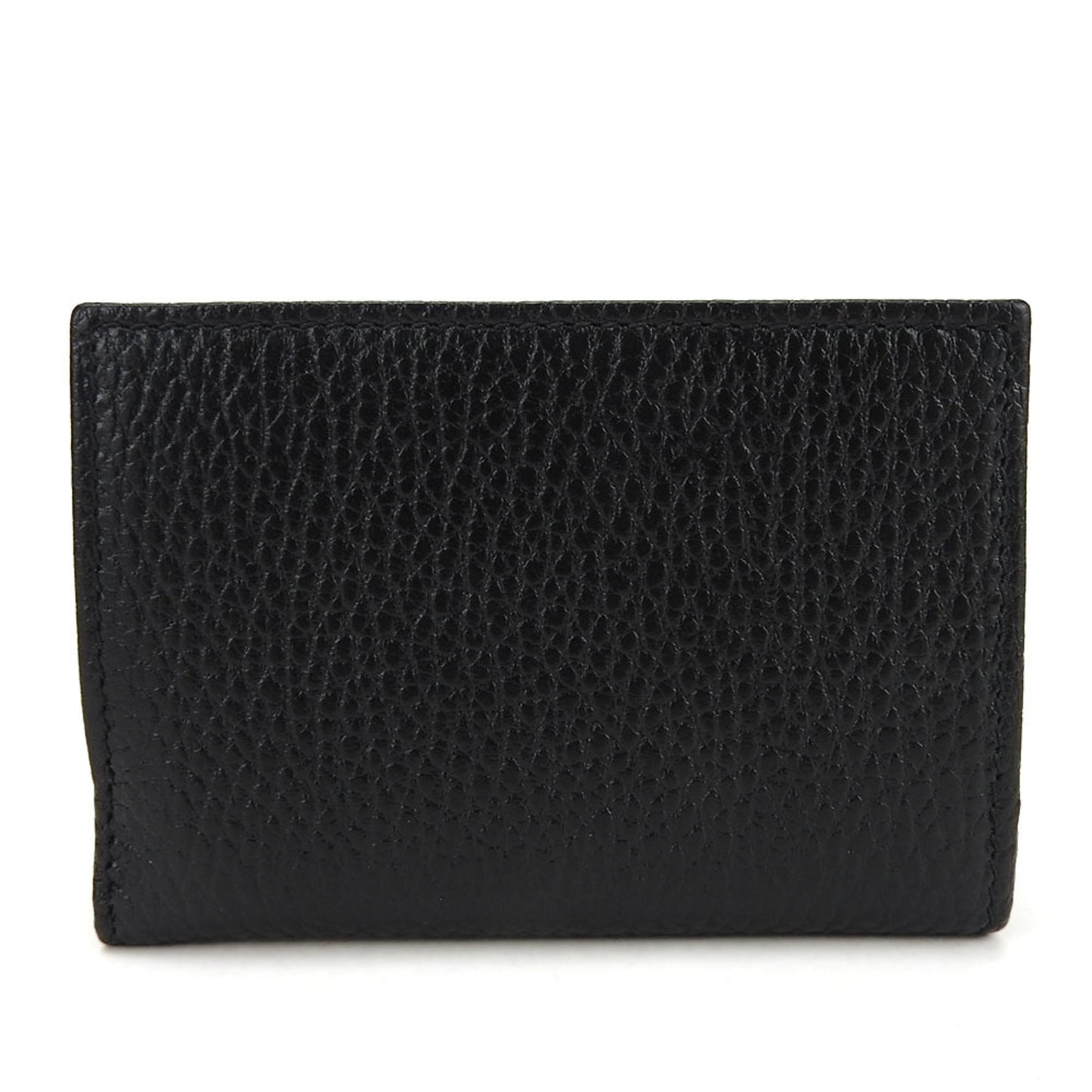 Gucci Black Leather Wallet (Tri-Fold)