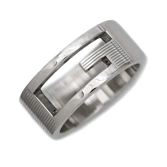 Gucci Silver 925 Band Ring