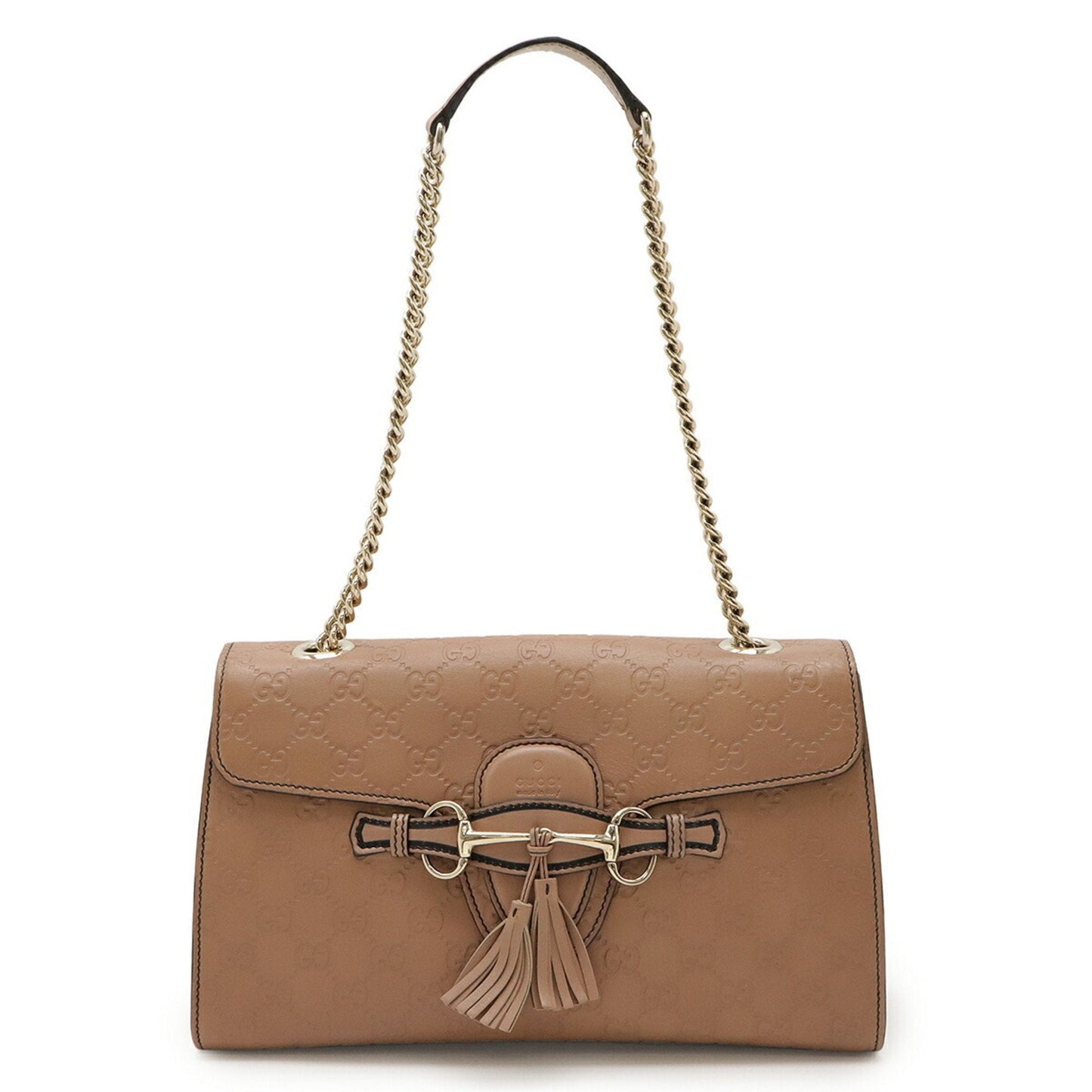 Gucci Beige Leather Shoulder Bag