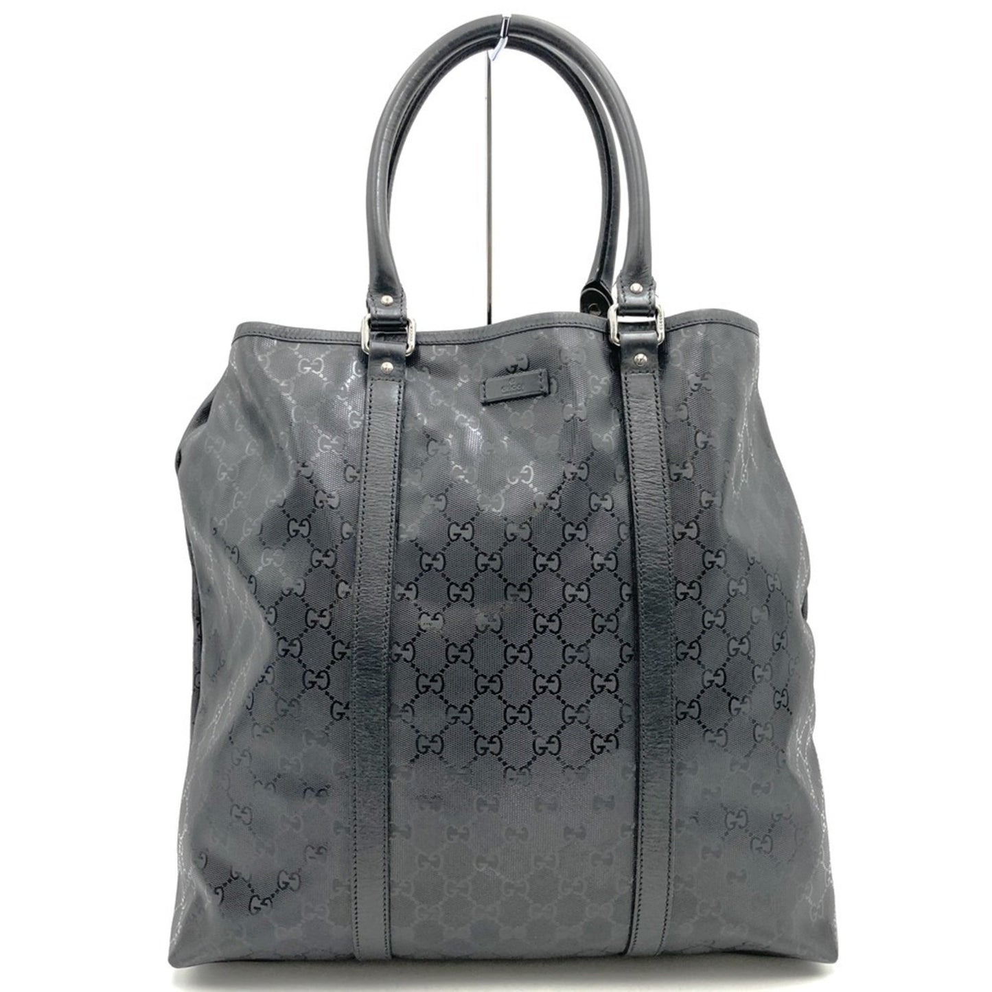 Gucci Gg Imprimé Black Gg Imprimé Tote Bag