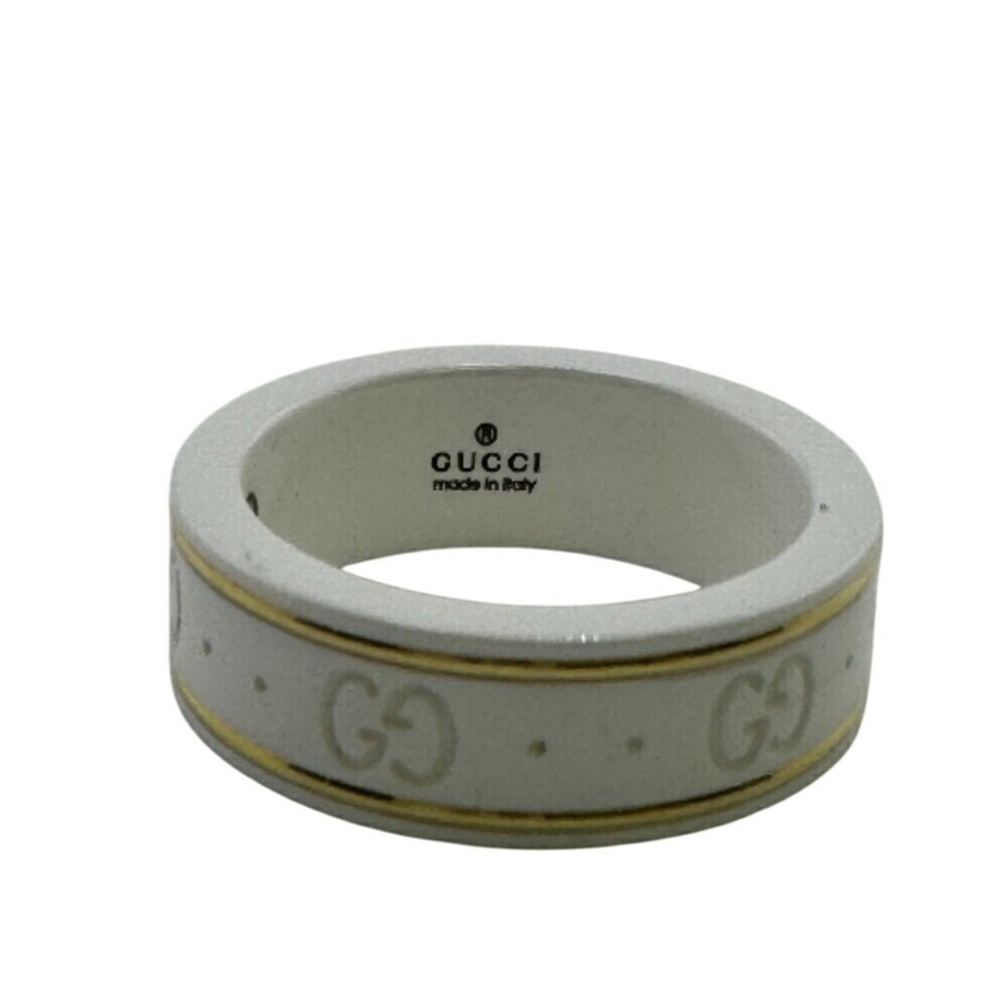 Gucci Icon White Gold (18K) Band Ring