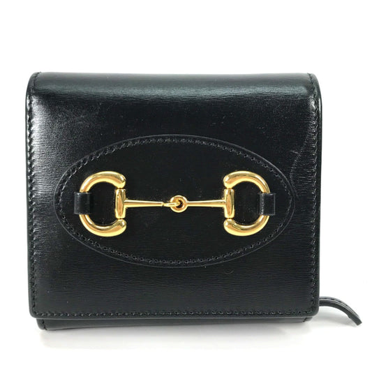 Gucci Black Leather Wallet (Bi-Fold)