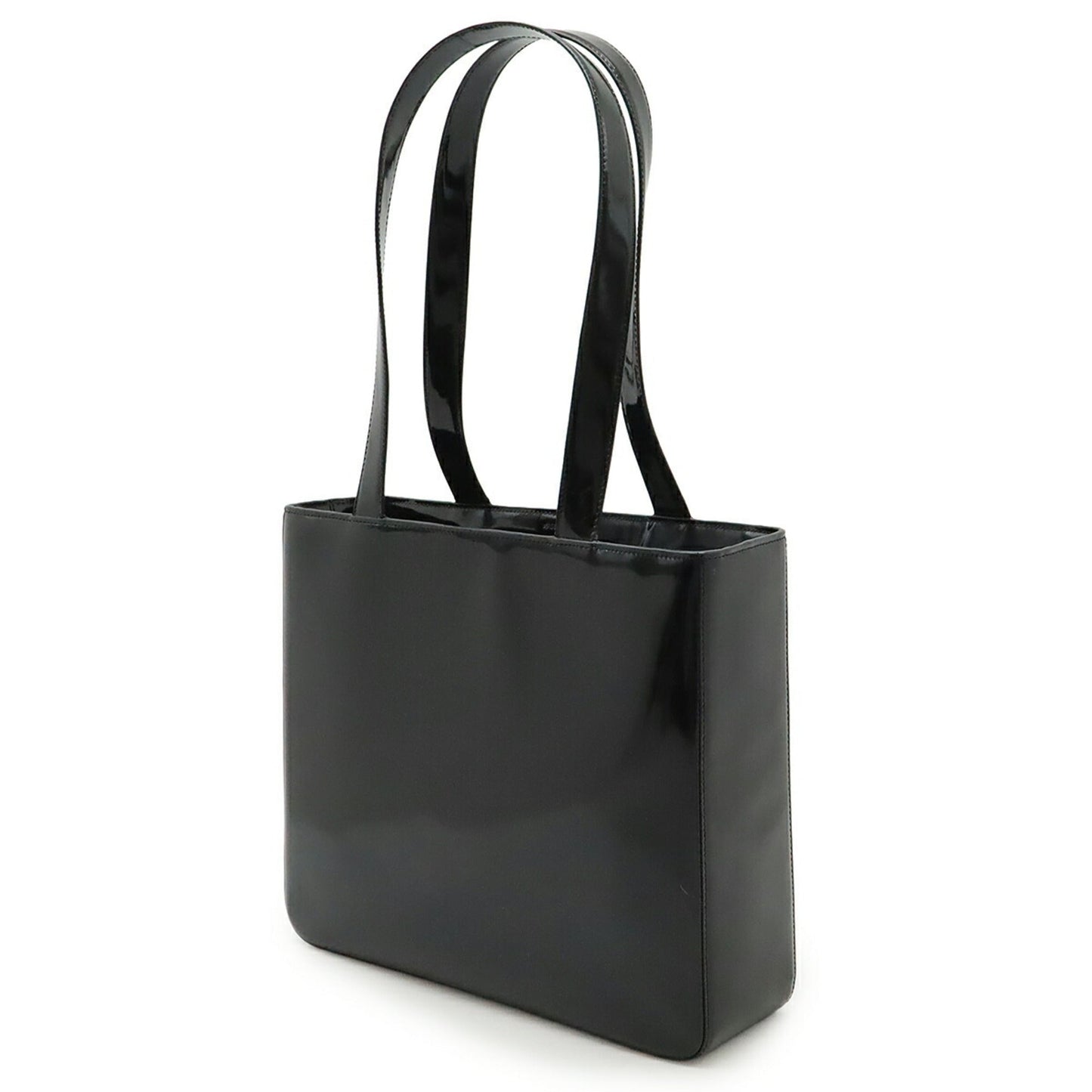 Chanel Black Leather Shoulder Bag Tote Bag