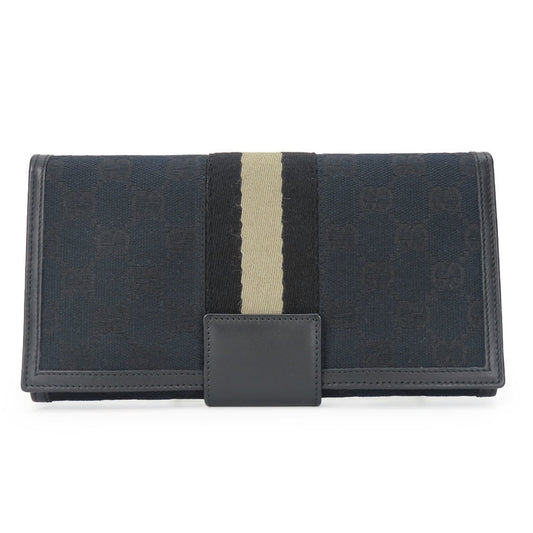 Gucci Black Gg Canvas Coin Purse/Coin Case